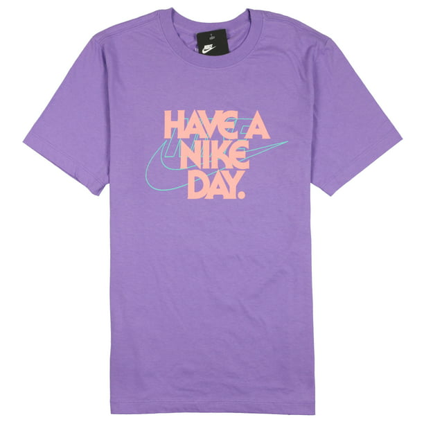 Nike Nike Men S Have A Nike Day T Shirt Xx Large Space Purple