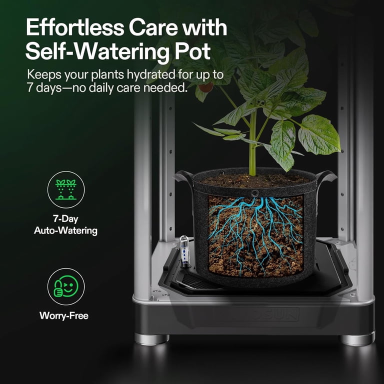 VIVOSUN VGrow All-in-One Smart Grow Box,Professional System with