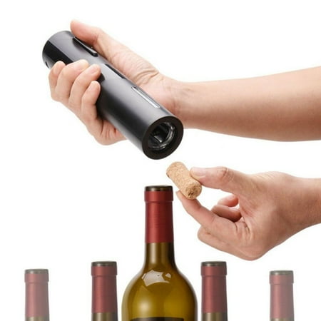 

CLEARANCE! Electric Wine Opener Battery Operated Automatic Corkscrew Creative Wine Bottle Opener Suit for Home Use Bar