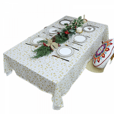 

Tablecloth Washable Rectangle Table Cover Decorative Easter Tablecloths for Dining Buffet Parties Camping Indoor and outdoor Botanical Fresh Spring/Summer(86inches)