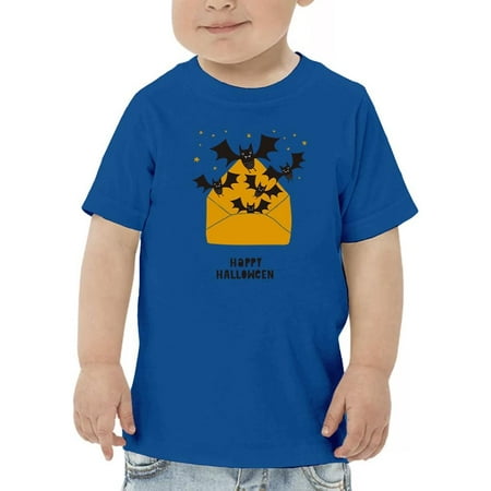 

Happy Halloween Bats Envelope. T-Shirt Toddler -Image by Shutterstock 5 Toddler