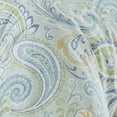 thumbnail image 5 of Levtex Home - Cortona Paisley Duvet Cover Set - King Duvet Cover (106 x 94in.) + Two King Pillow Cases (36 x 20in. ) - Paisley - Green, Yellow, Blue, and White - Cotton, 5 of 5