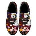 thumbnail image 2 of Flamingo Halloween Trick Or Treat Shoes Sneakers for Women Men Black Size 9.5, 2 of 7