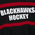 thumbnail image 4 of Men's Mitchell & Ness Black Chicago Blackhawks Head Coach Slogan Pullover Hoodie, 4 of 5