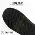 thumbnail image 6 of LongBay Men's Adjustable Diabetic Slippers Memory Foam Arthritis Edema Swollen House Shoes, 6 of 7