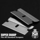 thumbnail image 2 of 600pcs Single Edge Razor Blades, Industrial Razor Blades, Box Cutter Replacement Blades, Glass Scraper Razor Blades, 2 of 4