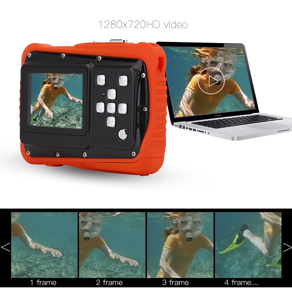 Kids Waterproof High Definition Underwater Swimming Digital Camera