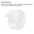 thumbnail image 4 of Unique Bargains Flat Nylon Webbing Strap 2 Inch 10 Yards White for Backpack. Luggage-rack, 4 of 7