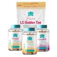 thumbnail image 1 of Kit Golden Detox (Pure LC Golden Caps + LC Golden Tea 150 Gr + Pure Lx + Pure D-TX Caps) Pure Health, 1 of 4