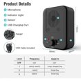 thumbnail image 2 of New,suitable Dog Anti Bark Device Adjustable Frequency 3 Ultrasonic Anti Bark Device Dog Training Anti Bark For, 2 of 5