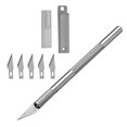 thumbnail image 3 of 9pcs Sculpting Graver Metal Model Model Making Engraving Making Engraving Pen DIY Film Woodworking Engraver Tool, 3 of 8
