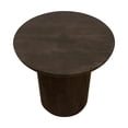 thumbnail image 4 of Sullivan 24'' Solid Wood Round End Table in Dark Brown Finish, 4 of 7