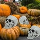 thumbnail image 4 of FELTECHELECTR Adorno de calavera artificial de Halloween, calavera asustadiza, accesorios para casa fantasma, suministros para fiestas (2), 4 of 6