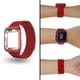 thumbnail image 1 of Correa metálica para Apple Watch de 41mm con protector lateral de pantalla Estilo Milanese, 1 of 3