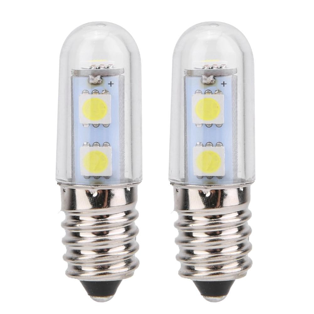 Warm Light, 110V E14 Light Bulb 110/220V 1.5W E14 LED Light Bulb Cooker Hood Bulb LED Refrigerator Light for Sewing Machine Lamp Bulb 