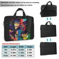 thumbnail image 2 of Gorillaz Laptop Carrying Case 13 Inch Laptop Bag Computer Protective Case Shoulder Strap Carrying Briefcase Messenger Bag, 2 of 9