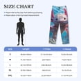 thumbnail image 4 of Sikiie Cute Underwater Axolotl Mens Pajama Pants Sleep & Lounge Pants, PJ Bottoms With elastic waistb and Pockets Small, 4 of 6