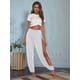 thumbnail image 5 of Pantalones Harén con Abertura Alta para Mujer, Pantalones Harén Hippies. S, 5 of 7