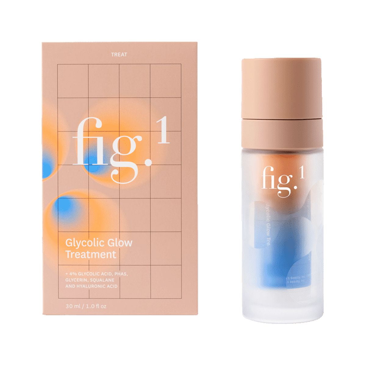 Fig.1 Glycolic Glow Treatment, Exfoliating, Brightening