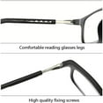 thumbnail image 2 of LANFENG Reading Glasses Hanging Folding Magnetic Front Click Connect Neck Readers Lightweight Eyeglasses for Men and Women 2.50, 2 of 6