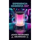 thumbnail image 2 of Bocina Inalámbrica Portátil 360 con Luz LED y Micrófono Integrado Negra, 2 of 6