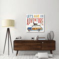 thumbnail image 2 of Global Gallery's 'Beach Bums Woodie' By Michael Mullan Stretched Canvas Wall Art, 2 of 4