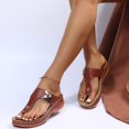 thumbnail image 2 of Woman Flat Slippers-Brown, 2 of 3