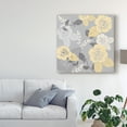 thumbnail image 3 of Trademark Fine Art 'Yellow Roses on Grey II' Canvas Art by Jade Reynolds, 3 of 4