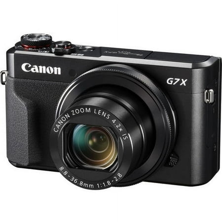 Canon PowerShot G7 X Mark II 201MP Digital Camera, Black