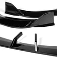 thumbnail image 2 of Stay Tuned Performance For 2024-2025 BMW 5-Series M-Sport G60 G61 Painted Black Front Bumper Lip Spoiler WP-Style, 2 of 6