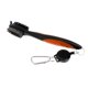 thumbnail image 2 of Cepillo de Doble Lado Golf Brush Groove Limpiador Con Cadena Retractable #Naranja DYNWAVEMX Cepillo de golf, 2 of 7