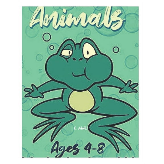 animals ages 4-8: 50 great animal coloring picture collections. (Paperback)