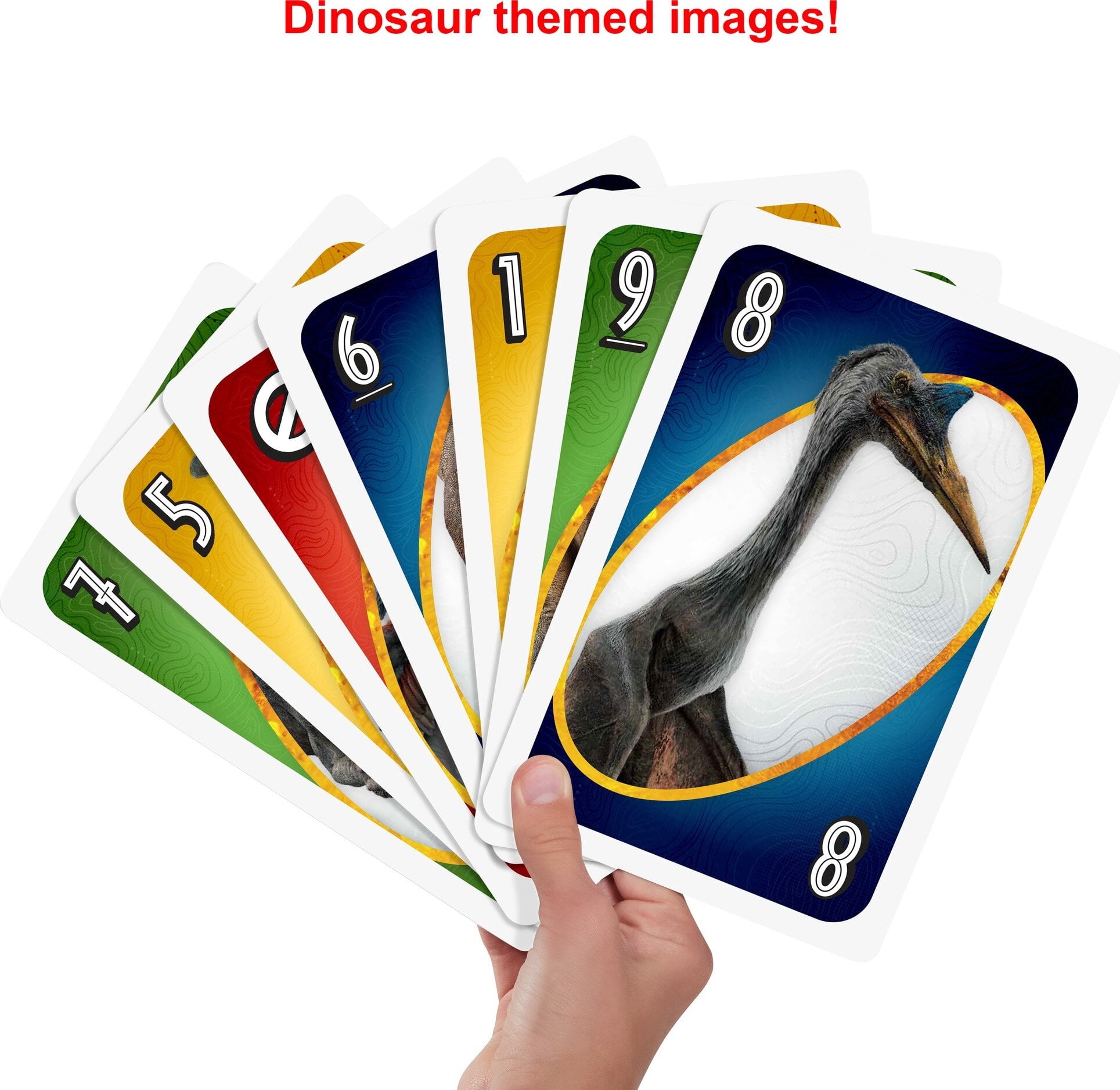 Giant UNO Jurassic World Dominion ​Card Game with Oversized Movie-Themed  Cards, 2 to 10 Players, Gift and Collectible for Dinosaur Fans​ -  Walmart.com