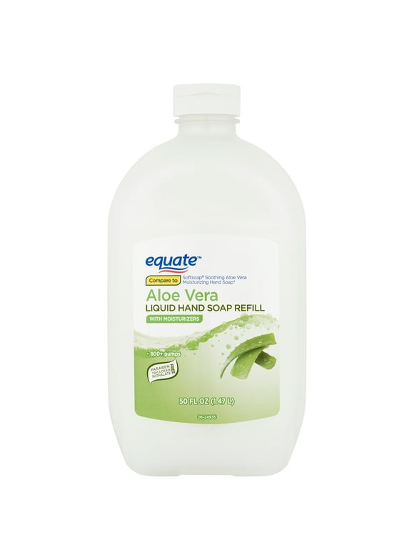 Equate Aloe Vera Liquid Hand Soap Refill, 50 fl oz