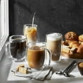 thumbnail image 2 of ZWILLING Sorrento Double-Wall Coffee and Beverage 9-pc Glassware Set, 2 of 3