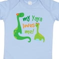thumbnail image 4 of Inktastic My Yaya Loves Me Grandson Dinosaur Boys Baby Bodysuit, 4 of 5