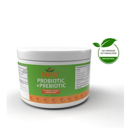 NHV Probiotic + Prebiotic - Cats, Dogs Gut, Anxiety, and Immune Support