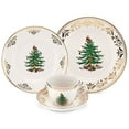 thumbnail image 3 of Spode Christmas Tree Gold 4-Piece Place Setting, 3 of 5