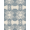 Blue Beige Grey, Pattern 19, variant on ODIKA 8'x10' Washable Area Rug Non-Shedding, Easy Care, With Striped Modern Mosaic Color Field Design Abstract Colorblock Refined for King Size Bedroom Under Bed, Master Suite