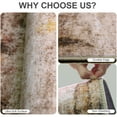 thumbnail image 6 of Area Rugs for Living Room 6'x 9' Machine Washable Vintage Print Large Throw Non Slip Bedroom Rugs, Brick Red, 6 of 6