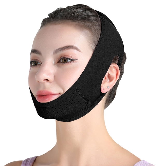 Safeglitz Reusable V Line Face Lifting Strap - Double Chin Reducer Belt, Tightens Sagging Skin for Vital V-Shaped Face