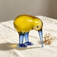 thumbnail image 5 of Hand Blown Glass Bird Figurine - Art Glass Ornament for Home Decor Collectible, 5 of 8