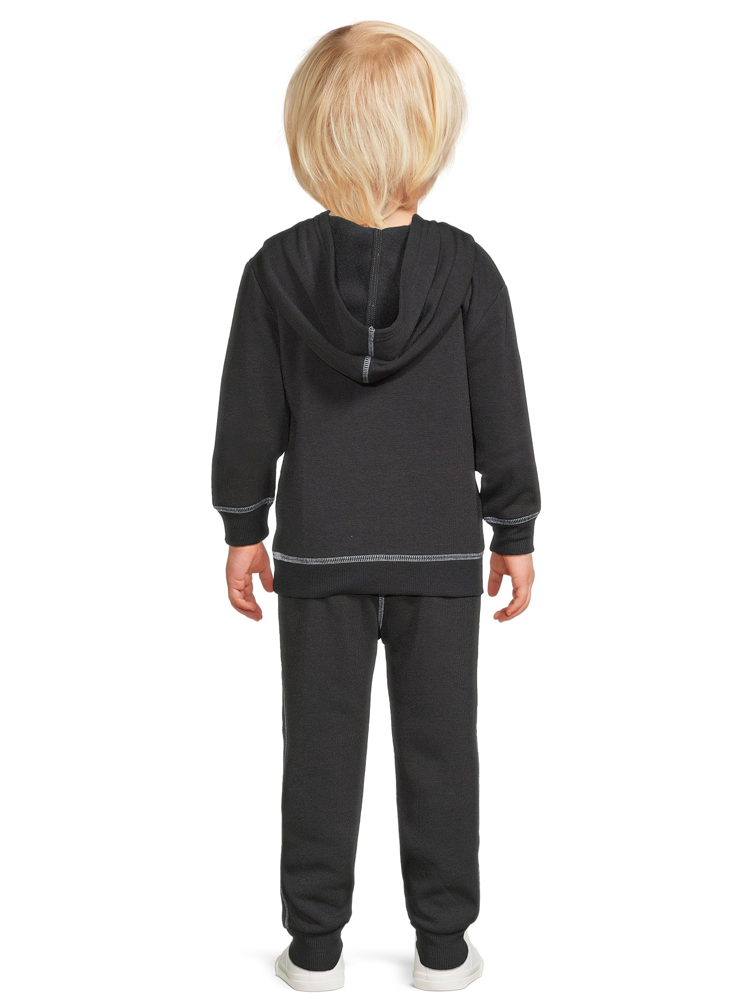 Super Mario Brothers Toddler Boys Jogger Set with Hood Outfit Set, 2 Piece, Sizes 12 Months to 5T