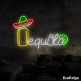 thumbnail image 3 of Craftnamesign Tequila Neon sign, Bar Mexican Decor, Tequila LED Signs, 3 of 4