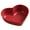 Red, variant on Farfi Dessert Dish Heart-shaped Stackable Drop Resistant Washable Sound Construction Pack Food Anti-deform Seasoning Plate for Dining Room (Red,Heart)