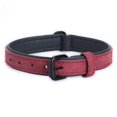 thumbnail image 1 of Pu Leather Dog Collar Adjustable Soft Padded Pet Collar For Cats And Dogs (Red) H146, 1 of 5