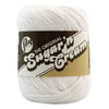 Bulk Buy: Lily Sugar'n Cream Yarn 100% Cotton Solids Medium #4 Worsted (White Solid)