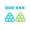 Blue, variant on Triangular Inflatable Tic Tac Toe Floating Game Board With 6 Markers, Waterproof PVC Interactive Water Game For Pool Party Beach Backyard Lawn Blue