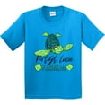 thumbnail image 3 of Inktastic Port St. Lucie, Florida Happy Sea Turtle Youth T-Shirt, 3 of 5