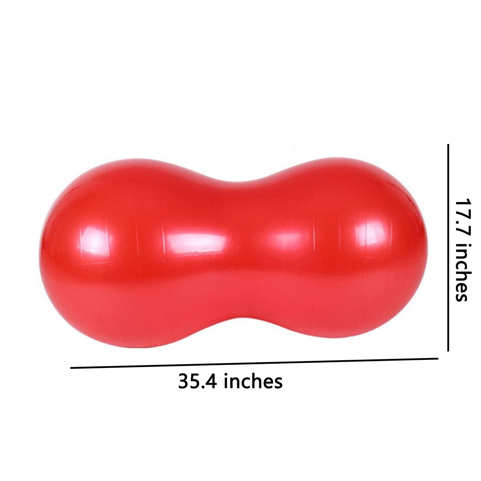 BESTSKY Peanut Ball, Thickened Anti-Burst Yoga Ball for Exercise and Workout, PVC Material for Safety, Clear Textured Grip, Ideal for Children’s Rehabilitation and Massage